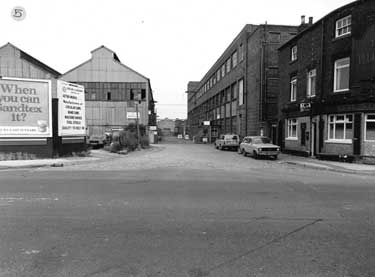 Spear and Jackson, Aetna Works, manufactures of saws, knives and tool steels, Savile Street East (view from Greystock Street?)