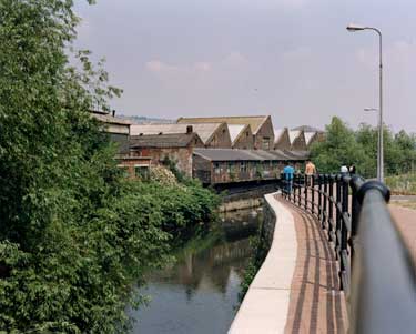 River Don, Hecla Section of the Five Weirs Walk, Attercliffe 