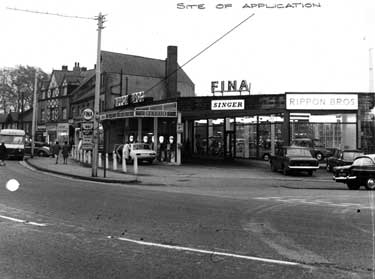 Rippon Brothers, car dealership and petrol station, Nos. 105 - 115 Ecclesall Road South