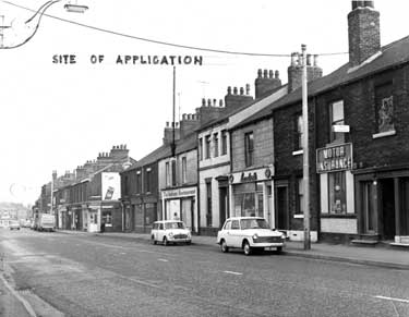 169 Ecclesall Road, showing the junction with Summerfield Street