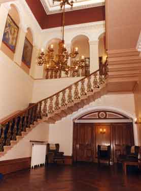 Interior of Masonic Hall, Tapton Hall, Shore Lane