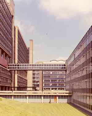 Sheffield Polytechnic as viewed from Howard Street