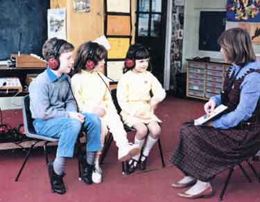 Unit for hearing impaired children at Greystones First School, Greystones Road