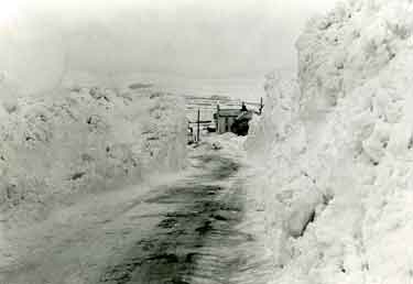 Snow clearing at unidentified location