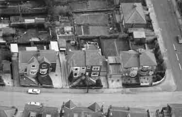 Aerial view of Langsett Avenue, Marlcliffe Road along right side.