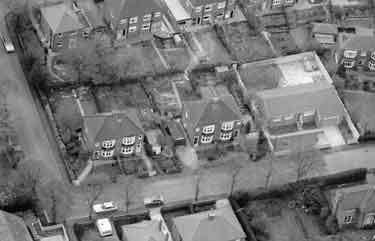 Aerial view of Wadsley Park Crescent, Wadsley