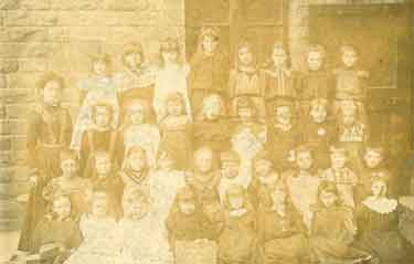 Class photograph, Crookes Endowed School, Crookes