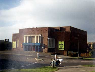 Former Ritz Cinema, junction of Southey Green Road and Wordsworth Avenue, Parson