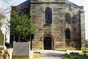 West end doorway of All Saints' Church, Ecclesall