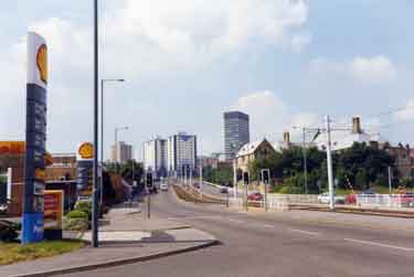 View towards Netherthorpe Flats and the University of Sheffield Arts Tower
