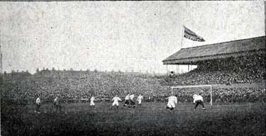 Sheffield United Football Club versus Manchester City, October 1899