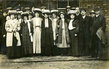 Possibly members of Heeley Wesley Chapel, Thirlwell Road