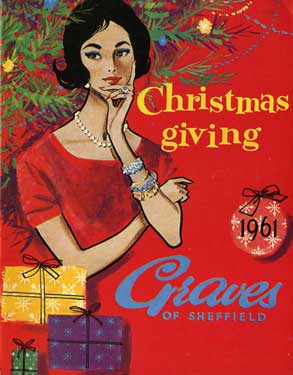 Cover of J. G. Graves Christmas mail order catalogue