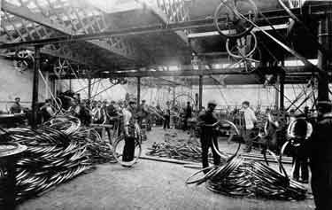 Robert Bunting and Sons, County Steel Works, Napier Street - Rim Shop No.1