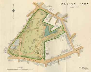 Plan of Weston Park
