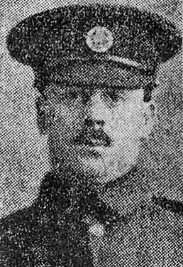 Private G. Clarke, York and Lancaster Regiment, Sheffield, wounded