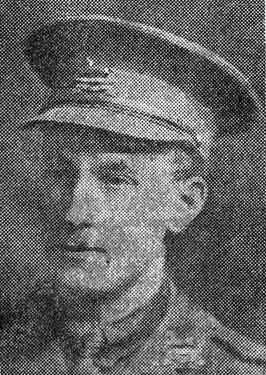 2nd Lt. F. W. Banner, son of Mr E. H. Banner of Attercliffe, Sheffield who was missing on 12th May now reported killed