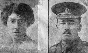 Miss Edith Frances Talbot Blackmore youngest daughter of the late Rev. John Chantry Blackmore of Treeton, and Capt George William Lister Kirk, M.D., R.A.M.C., formerly house surgeon at Rotherham hospital, were married yesterday at St Helen's church, 