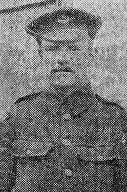 Sergeant T. Hague, York and Lancaster Regiment, Porter Street, Sheffield, wounded