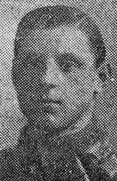 Gnr. Albert Fidler, Royal Field Artillery, of Allen Street, Sheffield, wounded