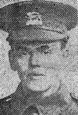 Private W. Wainwright, North Staffordshire Regiment, Walkley, Sheffield, killed