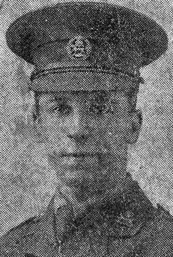 2nd Lt. Alfred Gladwin, York and Lancaster Regiment Regiment, of No. 365 Barnsley Road, Pitsmoor, Sheffield, gassed