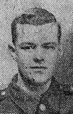 Private J. W. De Bell Hurst, King's Own Yorkshire Light Infantry (KOYLI), Broadfield Road, Heeley, Sheffield, second time wounded