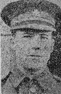 Sergeant N. R. Walker, Royal Army Medical Corps, Sheffield, gassed