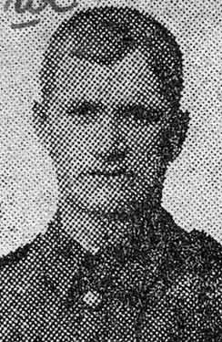Private William Fisher, East Yorkshire Regiment, Poplar Street, Retford, killed