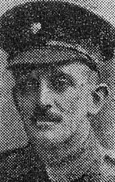 Private John Gamble, Manchesters (Manchester Regiment), Meadow Street, Sheffield, died of wounds
