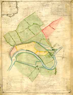 A map of Attercliffe Forge and the Farm, Tenements etc annxed thereto ... belonging to the Duke of Norfolk and ... Eliz Fell