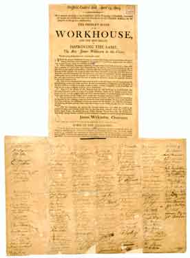 Notice of resolutions made at a general meeting of the inhabitants of the township of Sheffield ... for the purpose of taking into consideration the present state of the workhouse and the best means of improving the same