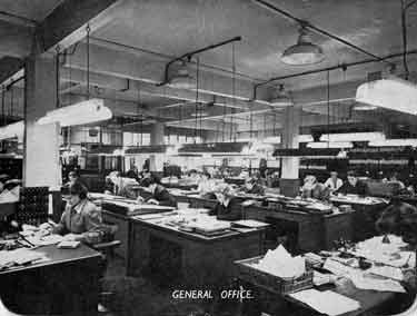General office, Dormer / The Sheffield Twist Drill and Steel Co. Ltd., Summerfield Street