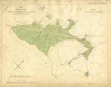 Ecclesall Inclosure (enclosure) Map No. III - Bents Green, Ecclesall High Moor, Broad Oaks Green, Whiteley, Whirlow