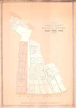 Plan of Freehold Property situate in High Street belonging to William Younge