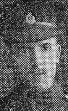 Corp. S. W. Ballard, Royal Army Medical Corps (T), Lyons Road, Pitsmoor, Sheffield, gassed and awarded the Military Medal