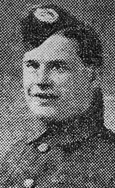 Private W. Whitaker, Highland Light Infantry, Warminster Road, Sheffield, killed