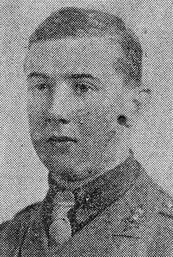 Capt. Fred Mottram, Royal Field Artillery, of Doncaster, died of wounds
