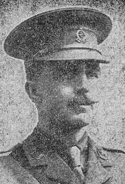 Hon. Lieutenant and Quartermaster J. Tonkinson, Wharncliffe War Hospital 'mentioned' for services rendered in connection with the War
