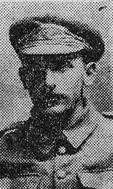 Sergeant H. E. Crofts, Royal Army Medical Corps, Carbrook Street, Carbrook, Sheffield, wounded and awarded the Military Medal