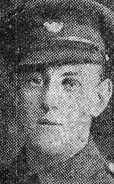 Corporal W. D. Peacock, King's Own Yorkshire Light Infantry (KOYLI), Bents Fold Farm, Ecclesall, Sheffield, killed