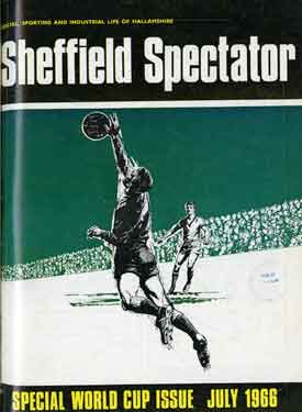 Cover of Sheffield Spectator Special World Cup Issue July 1966