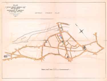Plan of certain surplus freehold land and buildings of the Corporation of Sheffield as allotted for sale