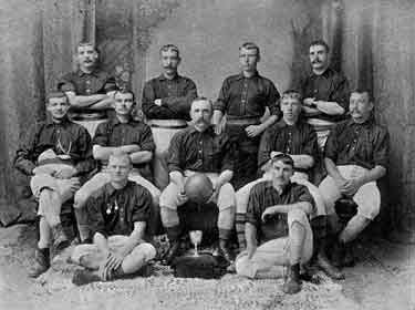 Boer War: Sheffield Footballers in the Army - The York and Lancaster, 2nd Battalion, Football Team