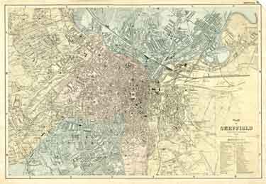 Plan of Sheffield