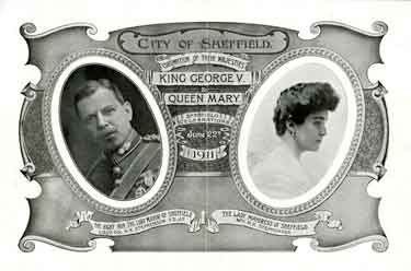 City of Sheffield coronation of their majesties King George V and Queen Mary: Sheffield celebrations, June 22nd 1911