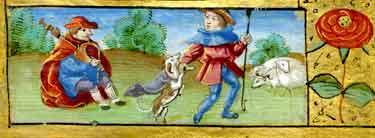 Illustration from the Paris Book of Hours