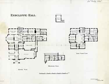 Endcliffe Hall floor plans