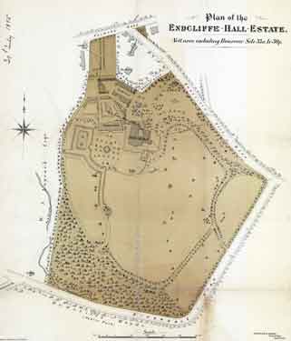 Plan of the Endcliffe Hall estate
