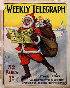 Sheffield Weekly Telegraph poster: Christmas 